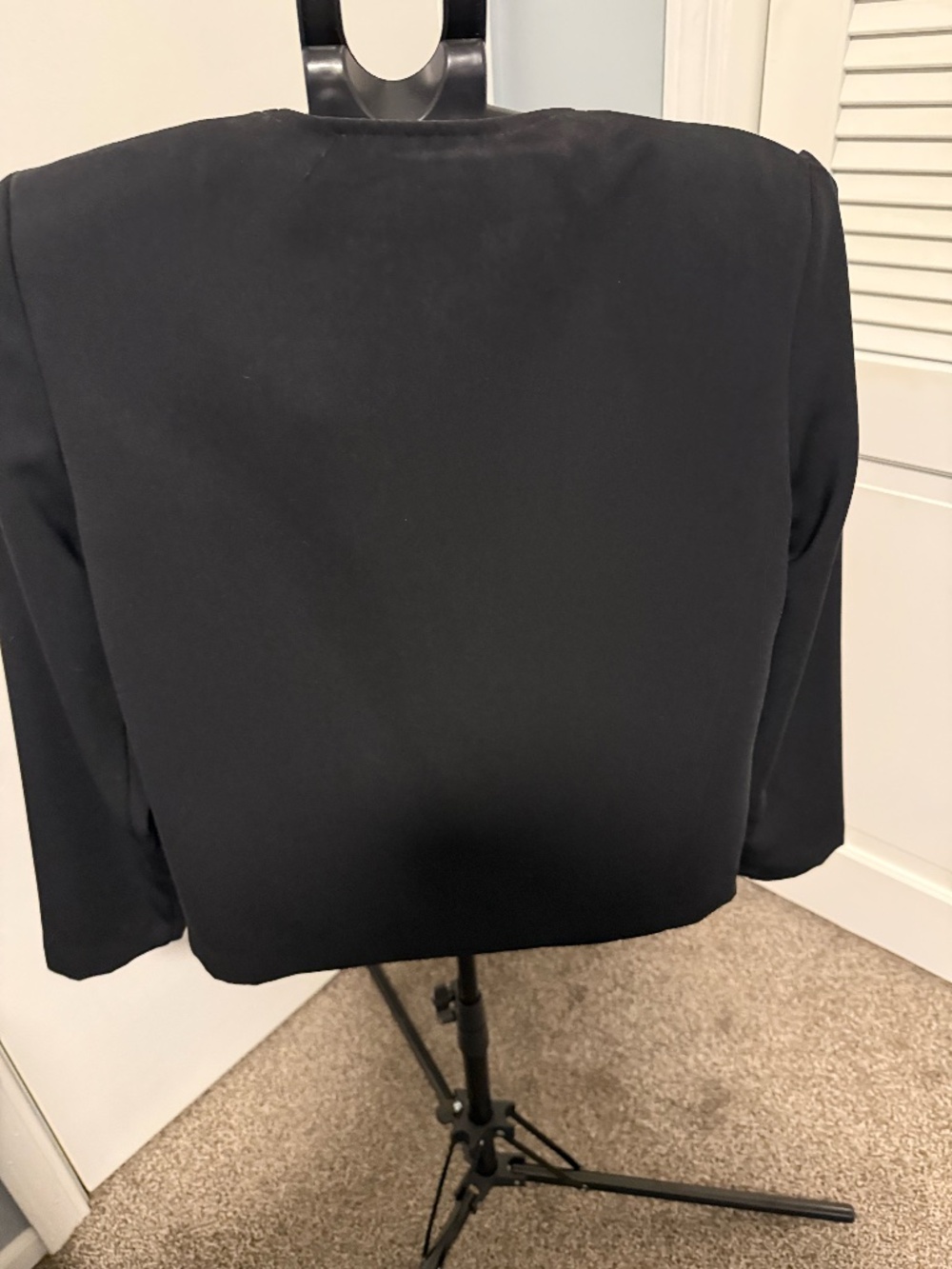 Coldwater Creek 3-Piece Black & Ivory Ensemble (Jacket, Cami & Skirt)